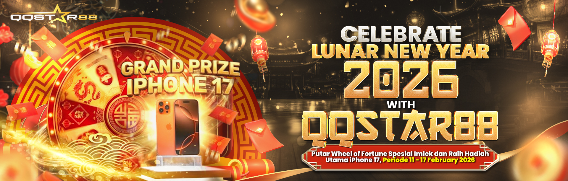 Celebrate Lunar New Year 2026 With QQSTAR88