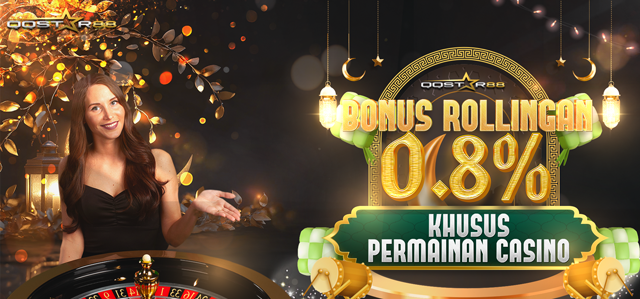 CASINO ROLLINGAN UP TO 0.8%