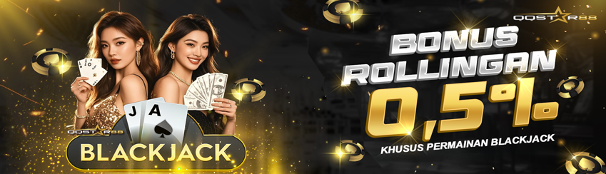 KOMISI BLACKJACK 0,5%