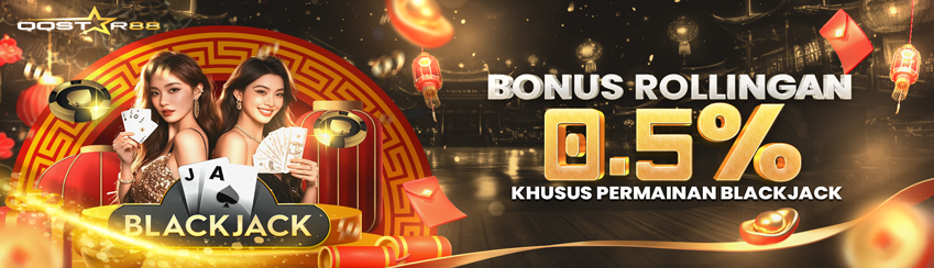 KOMISI BLACKJACK 0,5%