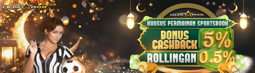 SPORTBOOK ROLLINGAN + CASHBACK